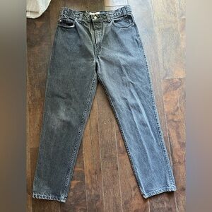 Levi Orange Tag Strauss Relaxed Fit 540 Men Gray Denim Jeans Vintage 1990’s